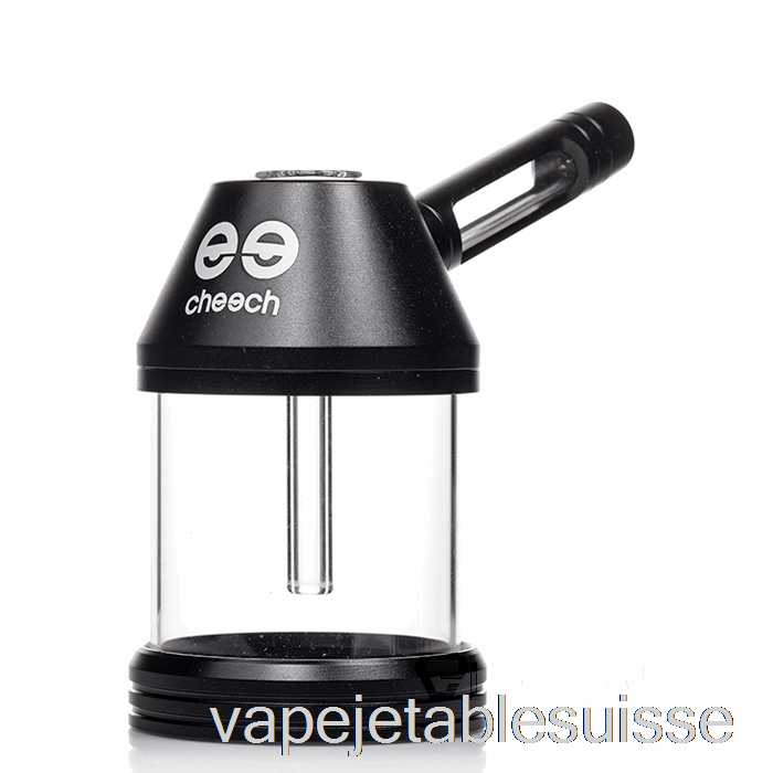 Vape Suisse Cheech Verre Métal Bidon D'huile Barboteur Noir